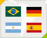 Favoritos del Mundial